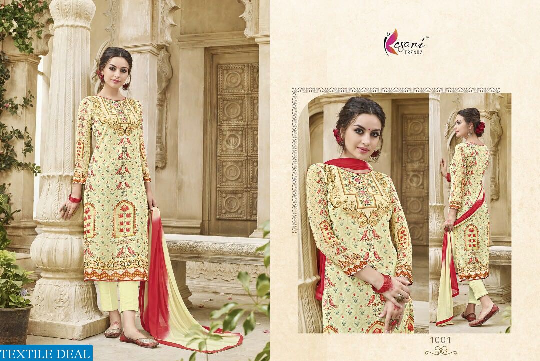 kesari amayra vol-1 Wholesale Straight long Salwar suits